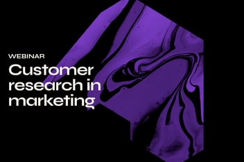 customer research in marketing webinar