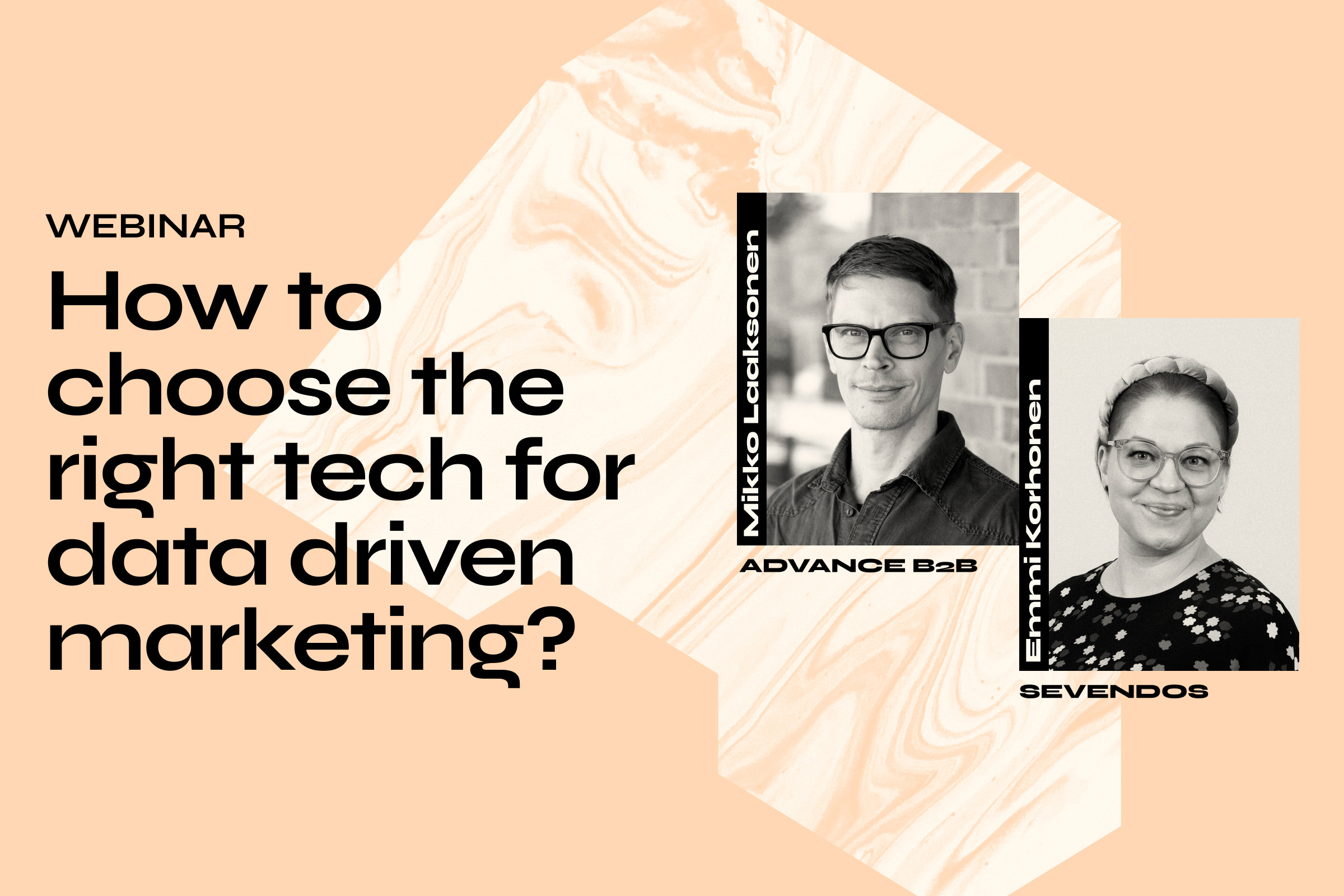 [Webinar] Choosing the right tech for data-driven marketing: a deep dive with Sevendos