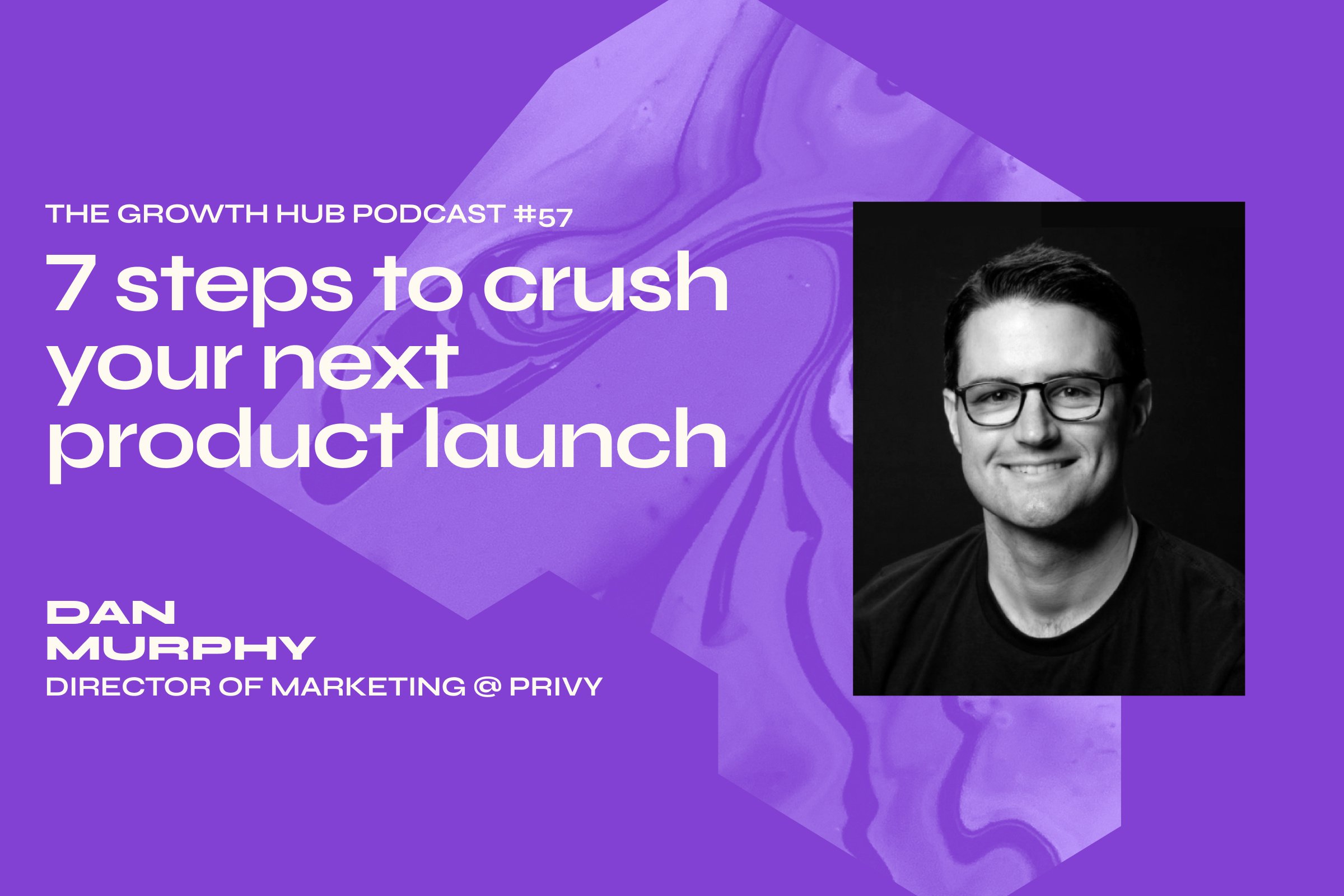 7 steps to crush your next product launch with Dan Murphy, Director of Marketing at Privy